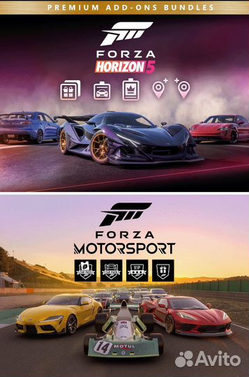 Forza Motorsport and Forza Horizon 5 Premium Add-O