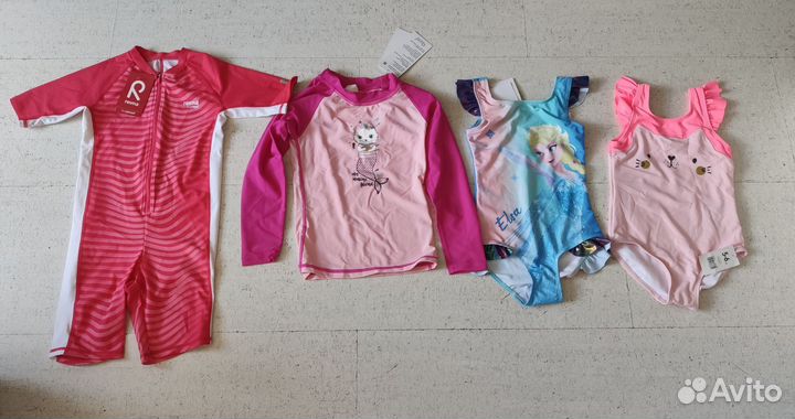 Пляжная одежда 116 122 новая