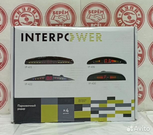 Парктроник Interpower, 4 датчика(15339)