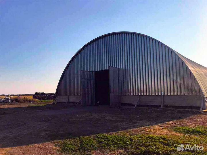 Арочные ангары 21х60 (1260 м2)