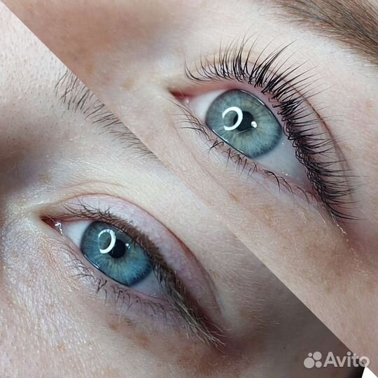 Брови, ламинирование ресниц