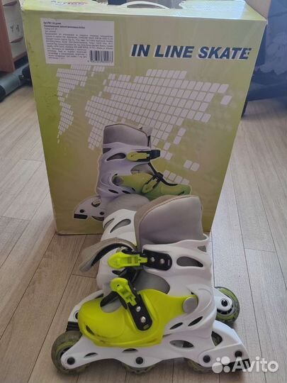 Роликовые коньки детские раздвижные