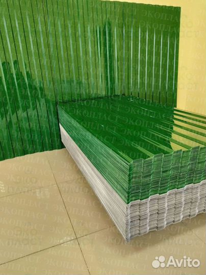 Профнастил пэт цветной с двух сторон заводской пла