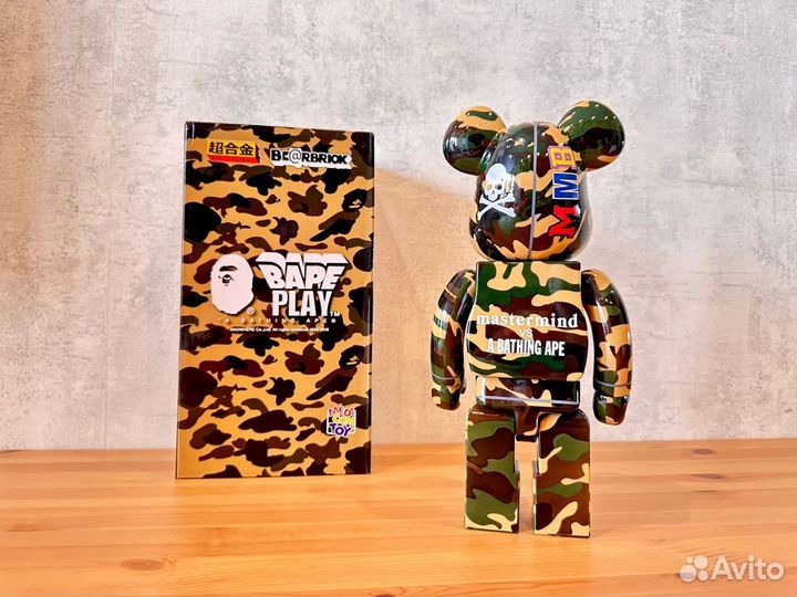 Bearbrick bape 400 (28см)