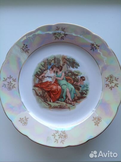 Тарелки Мадонна ГДР, Кахла