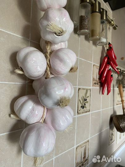 Декор для кухни -овощи керамические