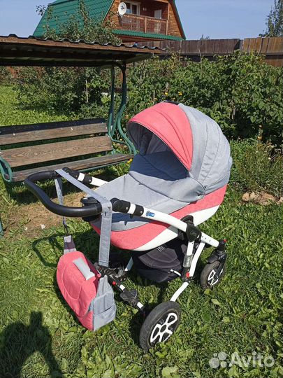 Коляска 2 в 1 adamex gloria