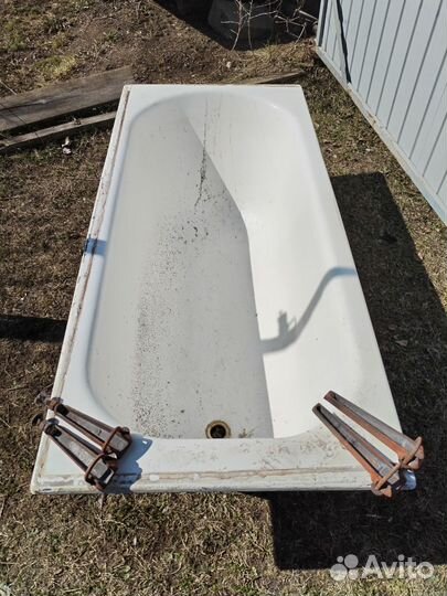 Ванна чугунная бу
