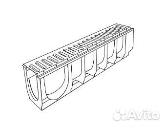 Лоток водоотводный бетонный и пластиковый Dorlotok