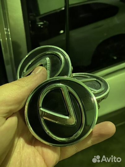 Колпачки на диски lexus чёрный оригинал
