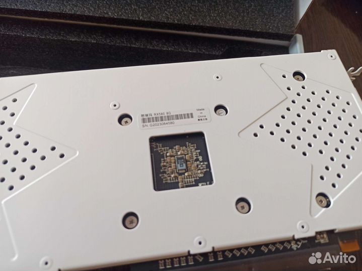 Видеокарта RX580 8Gb белая