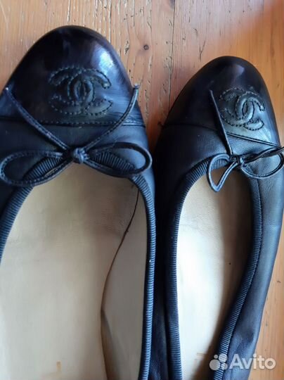 Балетки chanel оригинал, 39р
