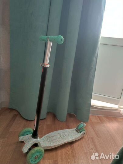 Самокат детский трехколесный бу