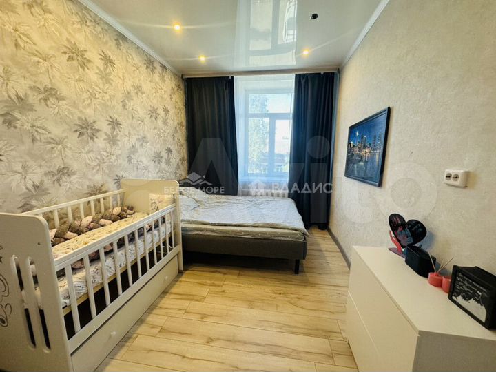 2-к. квартира, 58,4 м², 3/4 эт.