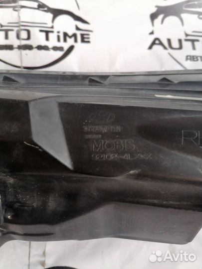 Фара правая линза solaris 2015-2017