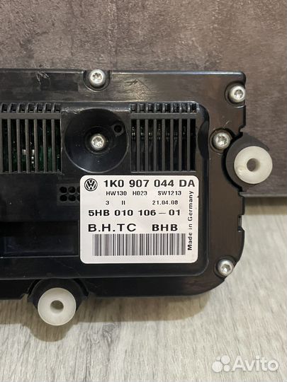 1K0907044DA VAG Блок управления климатом