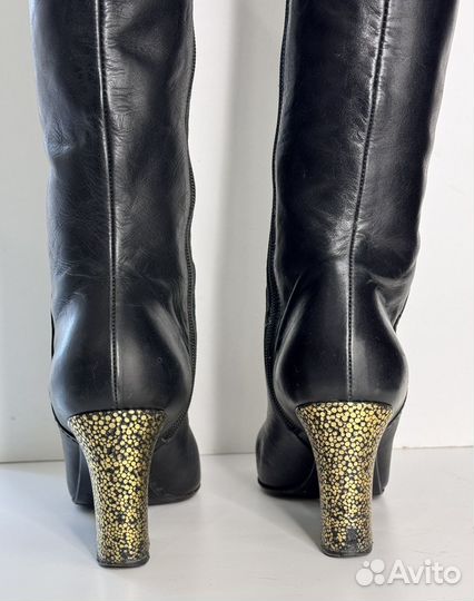 Оригинальные демисезонные сапоги Emporio Armani