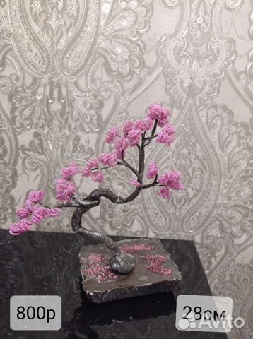 Бонсай из бисера