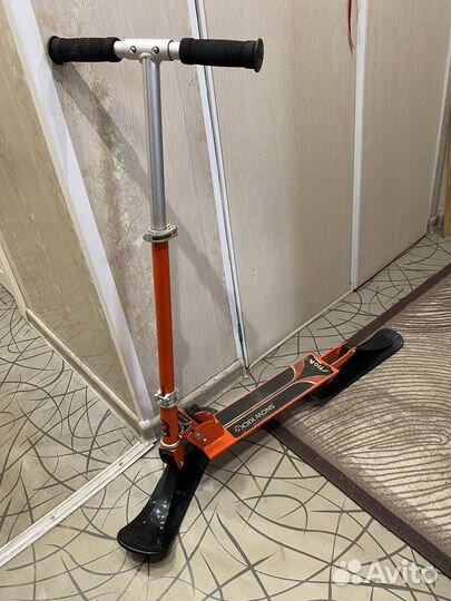 Самокат на лыжах