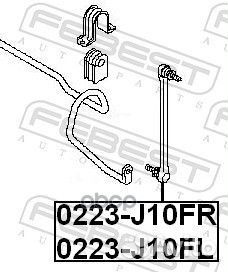 Тяга стабилизатора nissan qashqai/X-trail/renau