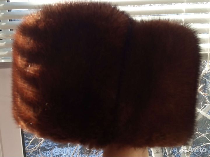Норковая шапка мужская 59 60