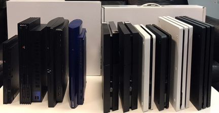 PS4 Игровые Приставки Sony Playstation 2-3-4-PRO