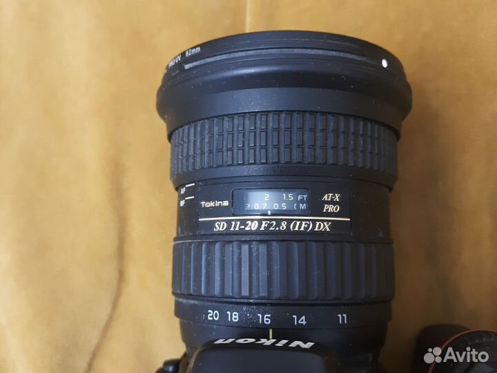 Объектив Tokina AT-X 11-20mm f/2.8 PRO DX-nikon f