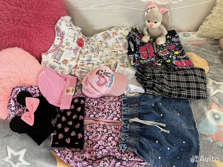 Вещи для девочки 110 116