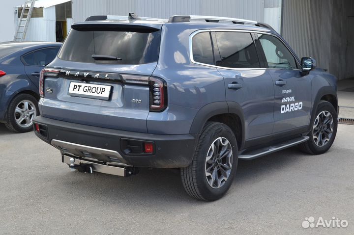 Фаркоп Haval Dargo 2022.с нерж накладкой