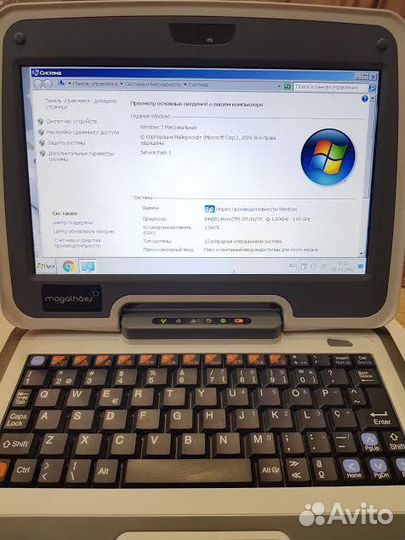 Magalhaes IA-1600 редкий нетбук