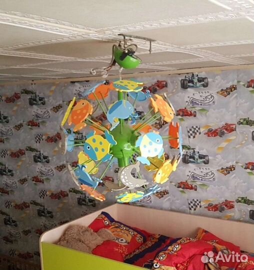 Люстра в детскую комнату