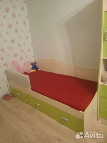 Кровать детская + пенал