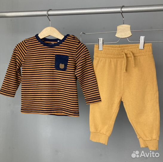 Фирменные вещи пакетом мальчику 74/80 hm zara