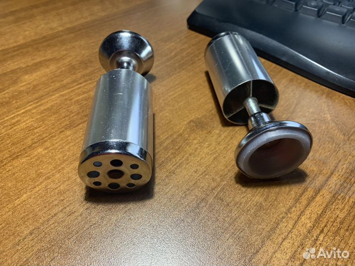 Ножка регулируемая 115 мм хром