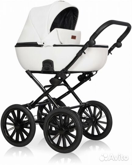 Коляска ozon Prestige (2в1) (riko basic) 07 белый