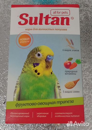 Корм для попугаев