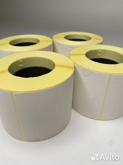 Термоэтикетки самоклеющиеся эко 43*25 мм