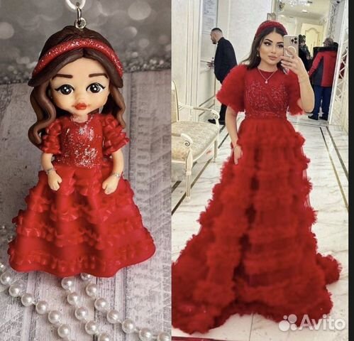 Кукла по фото ручной работы,кружка, брелок