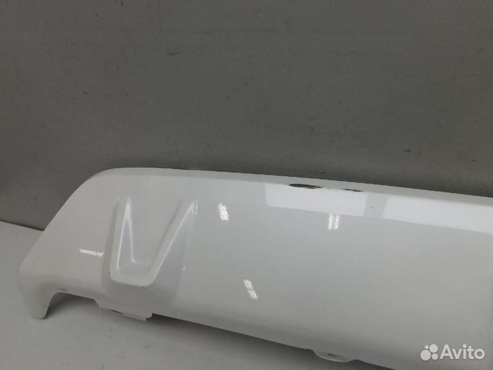 Накладка заднего бампера BMW X6