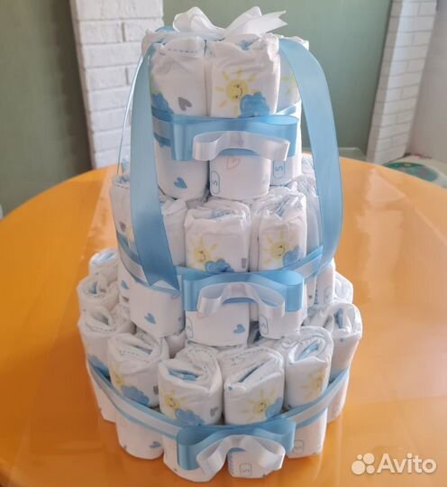 Торт из памперсов