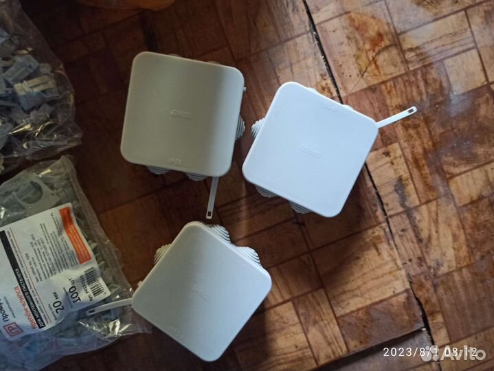 Остатки от электромонтажных работ