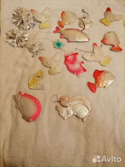 Новогодние игрушки СССР