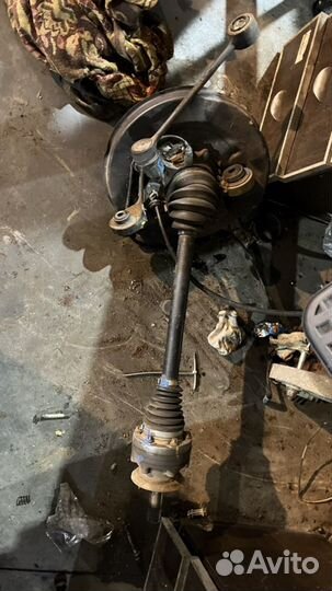 Задние кулаки в сборе с приводами