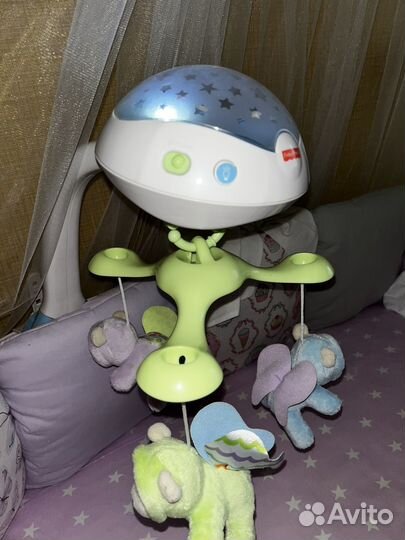 Мобиль на кроватку fisher price