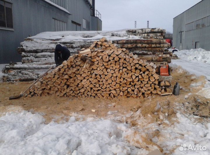 Дрова колотые