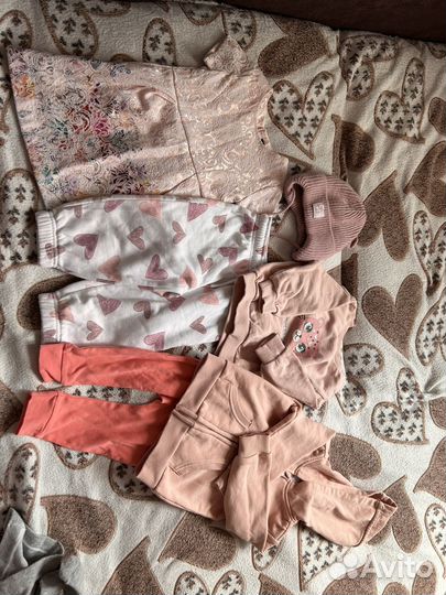 Пакет вещей для девочки 80 86