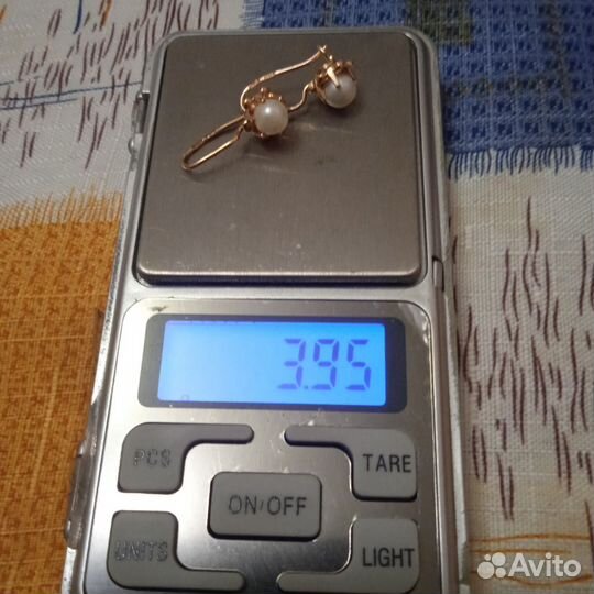 Золотые серьги СССР