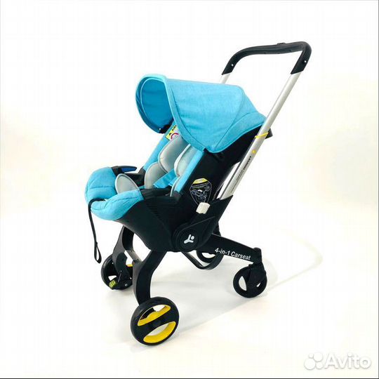 Коляска для новорождённых FooFoo 4в1