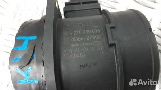 Расходомер воздуха дизельный KIA sportage 2 (1KK14