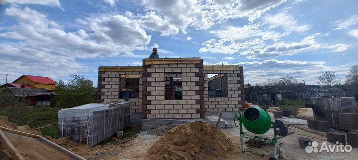 Арболитовые блоки с облицовкой